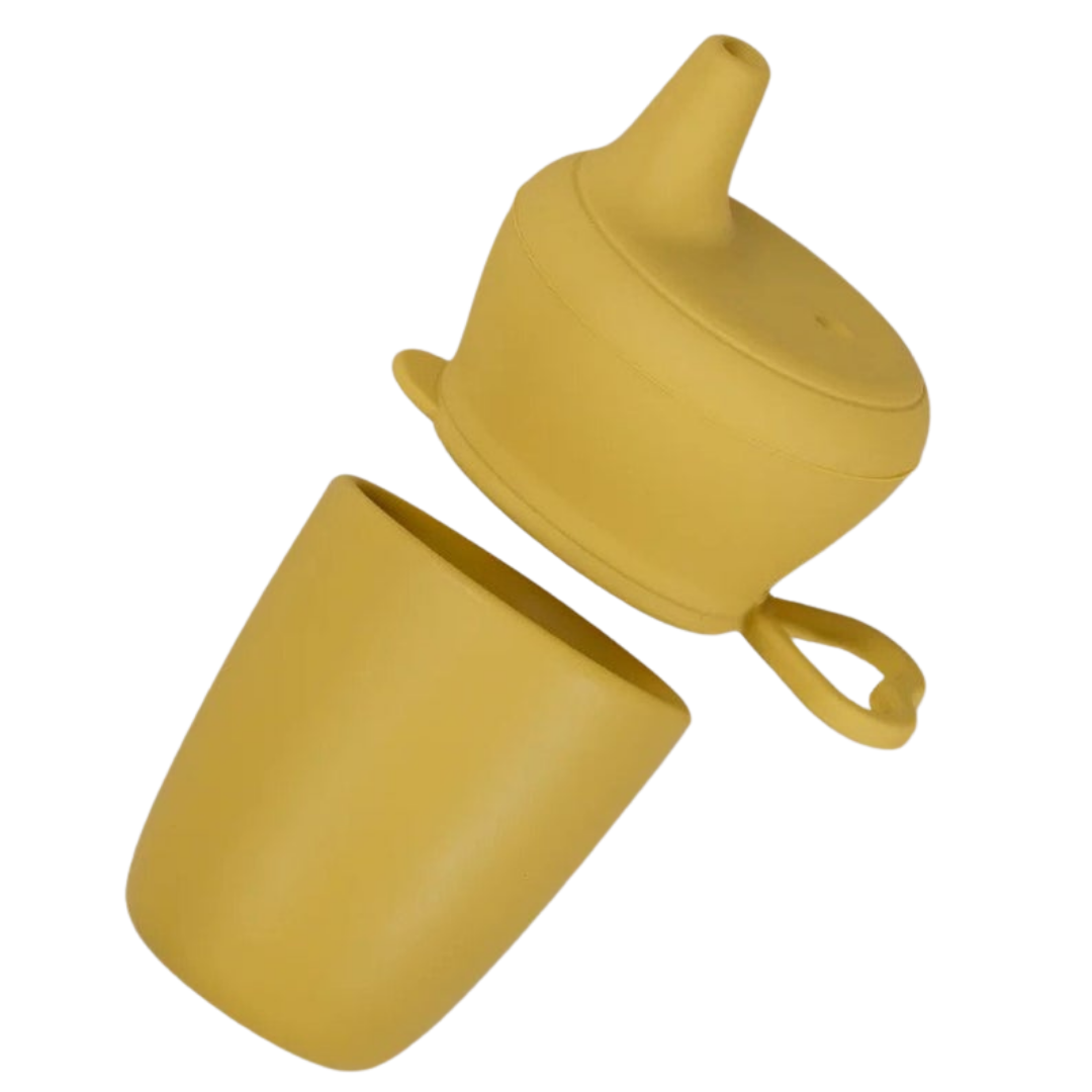 Stretch Over Sippy Cup - Yellow