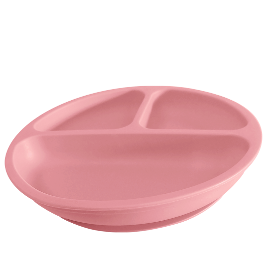 Divided Suction Plate - Pink