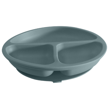 Divided Suction Plate - Blue