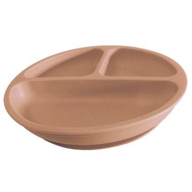 Divided Suction Plate - Tan