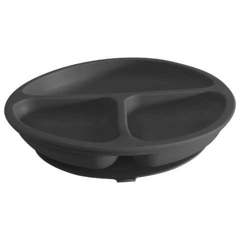 Divided Suction Plate - Dark Grey