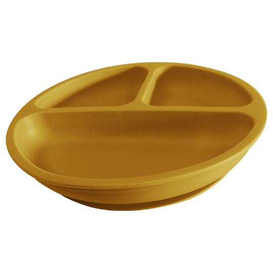 Divided Suction Plate - Yellow