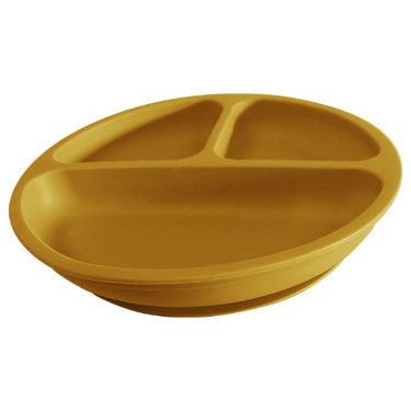 Divided Suction Plate - Yellow