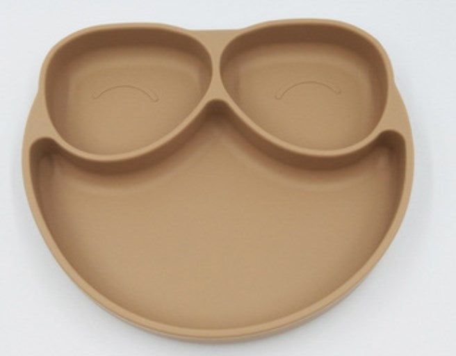 Owl Suction Plate  - Tan