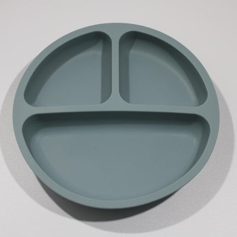 Divided Suction Plate - Blue