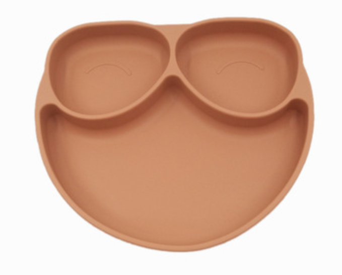 Owl Suction Plate  - Orange